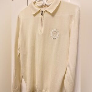 NWOT men’s long sleeve polo shirt size M